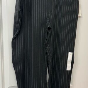 “A New Day” Charcoal Pinstripe Pants